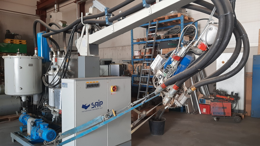 URetāna LIEŠANAS MAŠĪNA + PRESS SAIP SE 200 PRESS 1500 x 6000 kuva 3