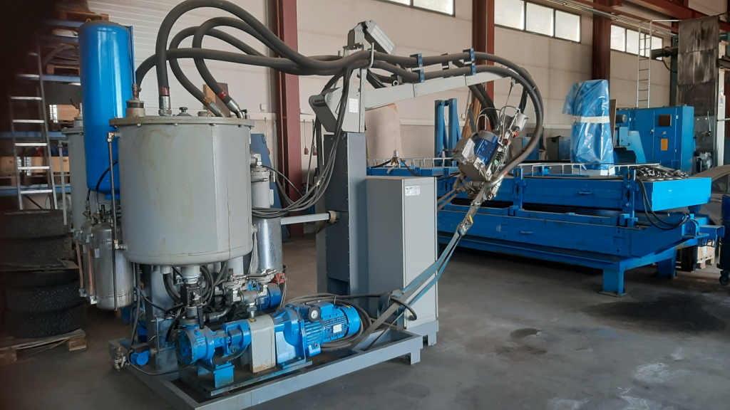 URetāna LIEŠANAS MAŠĪNA + PRESS SAIP SE 200 PRESS 1500 x 6000 kuva 4