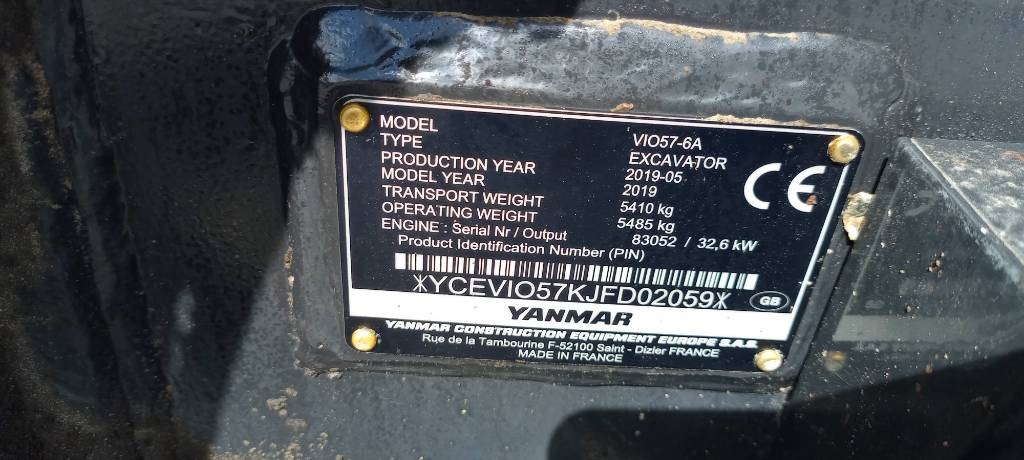 Yanmar Vio 57-U kuva 9