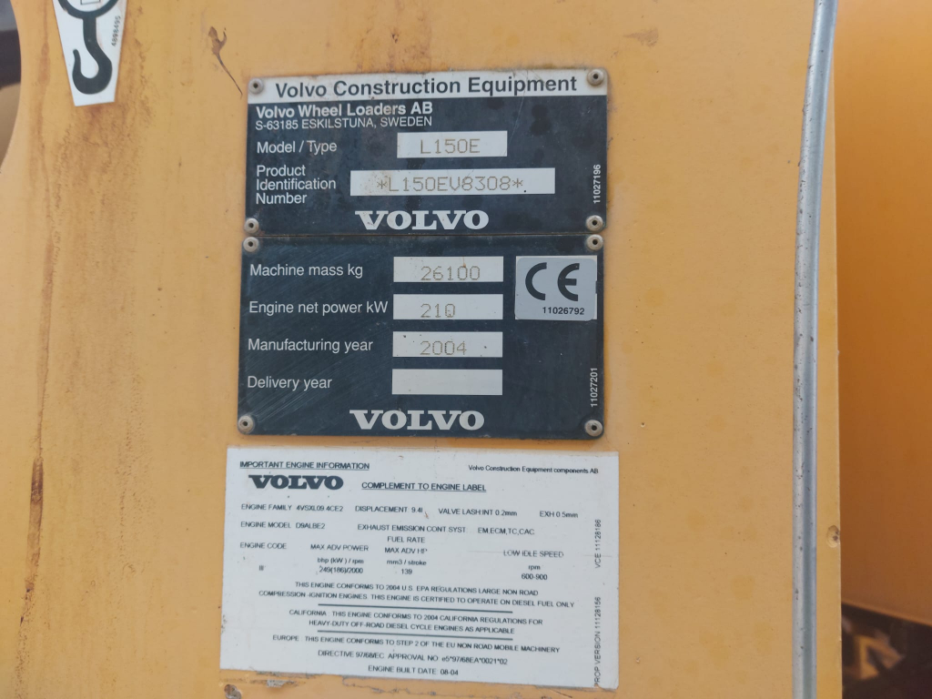 VOLVO L150E kuva 8