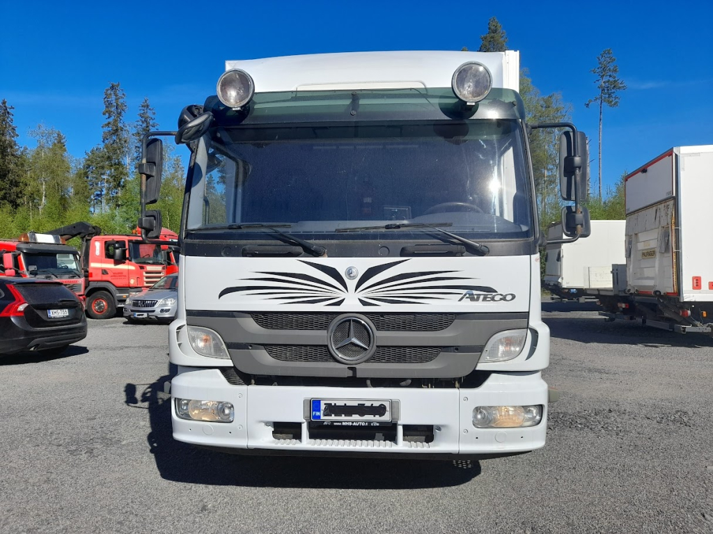MERCEDES-BENZ Atego 1224 kokosivuaukeava kori+pl-nostin kuva 5