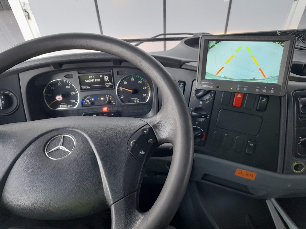 MERCEDES-BENZ Atego 1224 kokosivuaukeava kori+pl-nostin kuva 10