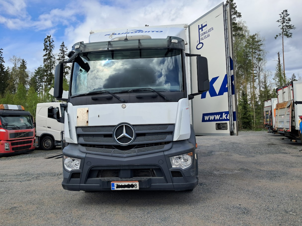 MERCEDES Antos 1824 kokosivuaukeava kori Euro 6 kuva 2