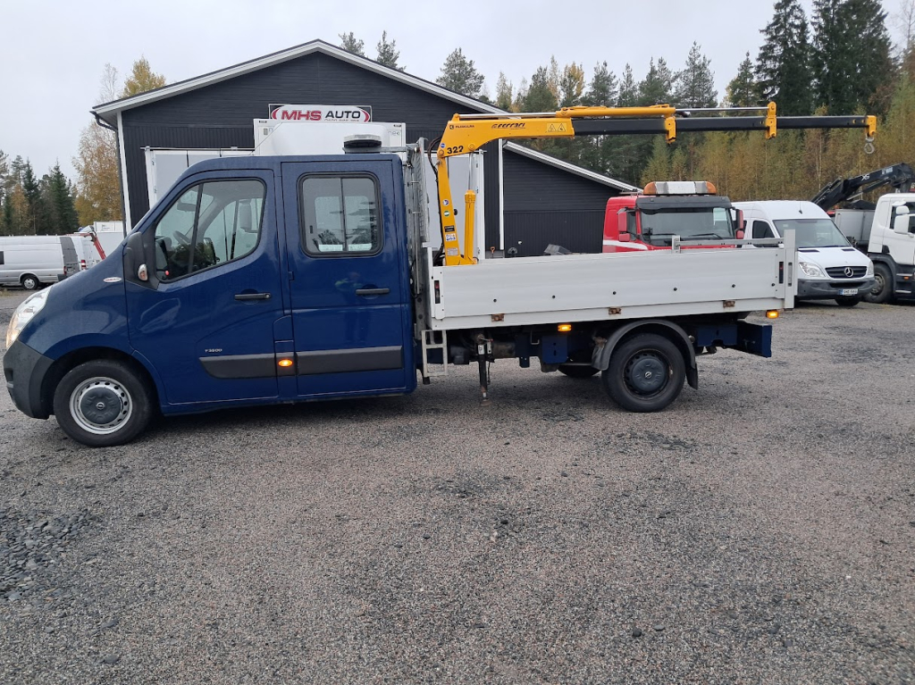 OPEL Movano 2.3 CDTI BiTurbo Doppel 7hlö alulava Ferrari 322-3