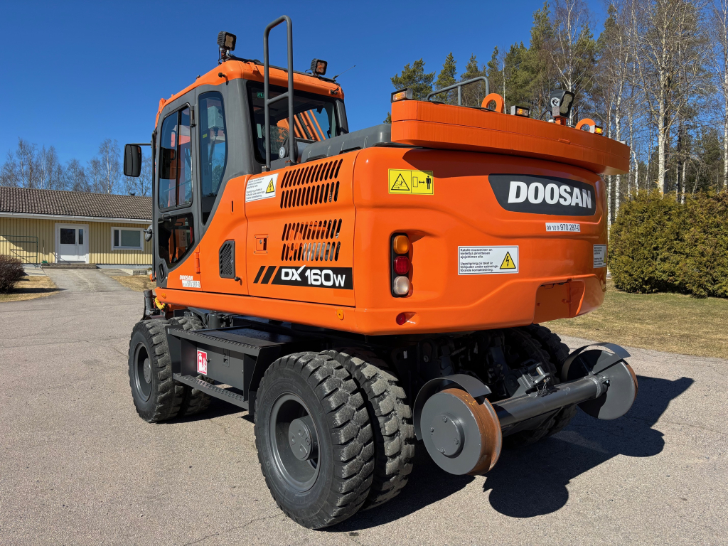 DOOSAN DX160W-3 Raupenmaschine + Fett + Heizung + Probo Indexator R6 mit Zange kuva 2