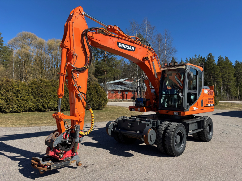 DOOSAN DX160W-3 Raupenmaschine + Fett + Heizung + Probo Indexator R6 mit Zange kuva 3