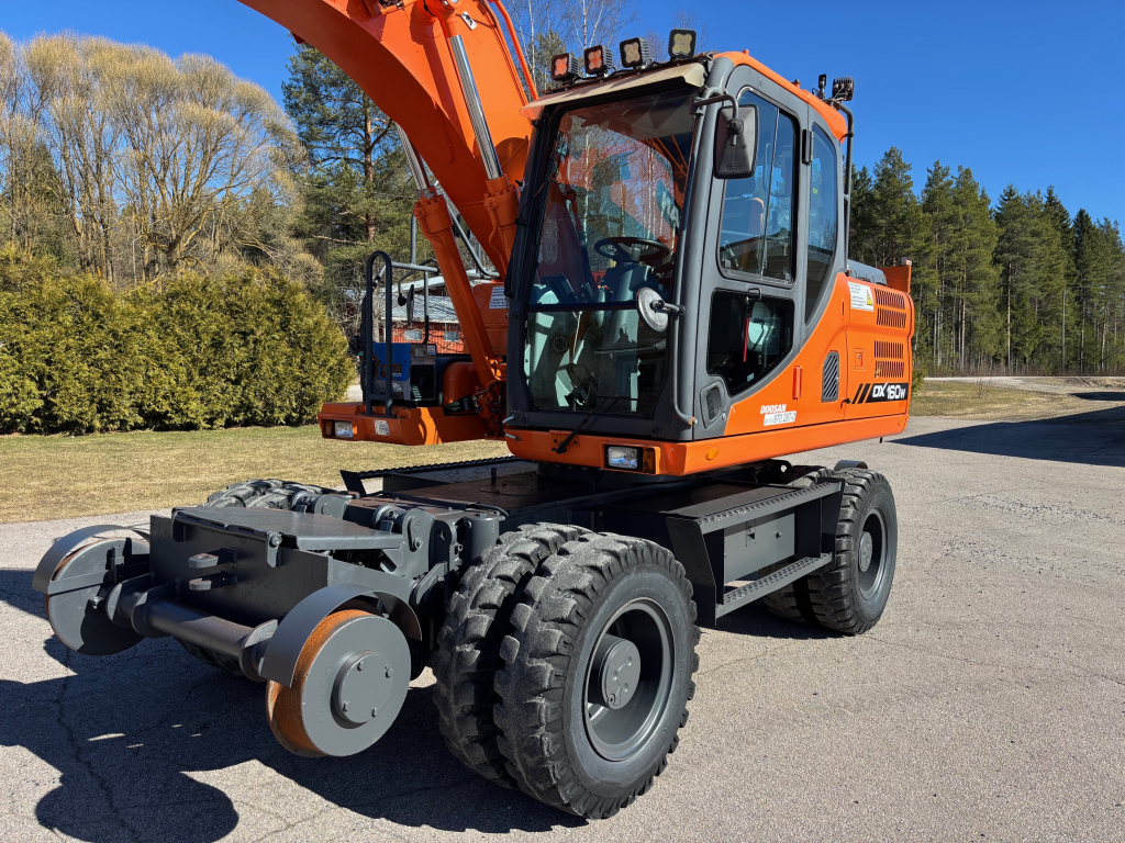 DOOSAN DX160W-3 Raupenmaschine + Fett + Heizung + Probo Indexator R6 mit Zange kuva 4