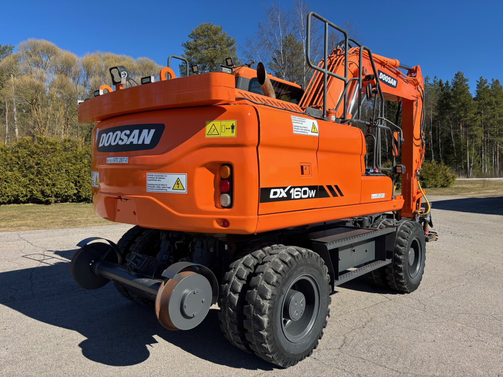 DOOSAN DX160W-3 Raupenmaschine + Fett + Heizung + Probo Indexator R6 mit Zange kuva 5