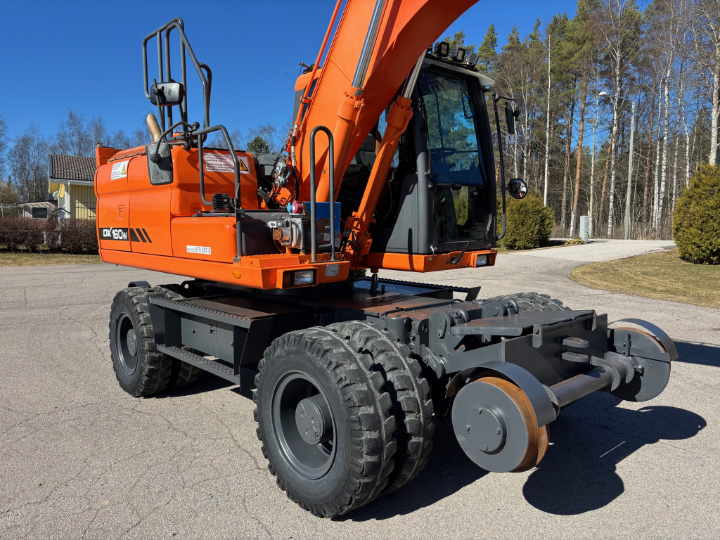 DOOSAN DX160W-3 Raupenmaschine + Fett + Heizung + Probo Indexator R6 mit Zange kuva 7