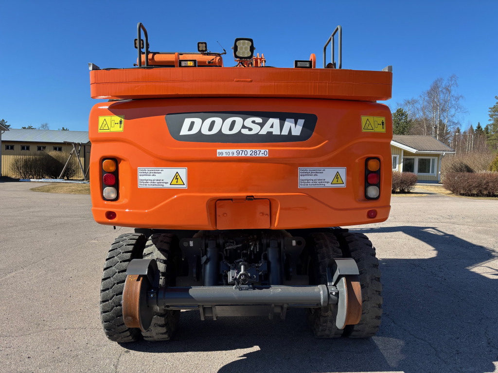 DOOSAN DX160W-3 Raupenmaschine + Fett + Heizung + Probo Indexator R6 mit Zange kuva 9