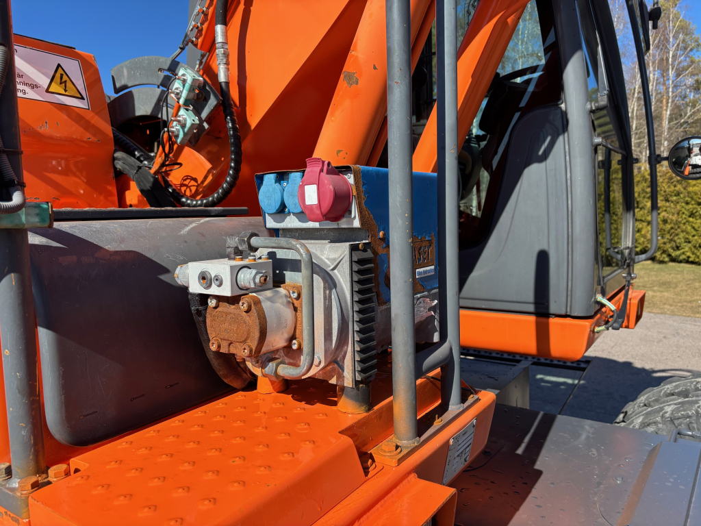 DOOSAN DX160W-3 Raupenmaschine + Fett + Heizung + Probo Indexator R6 mit Zange kuva 12