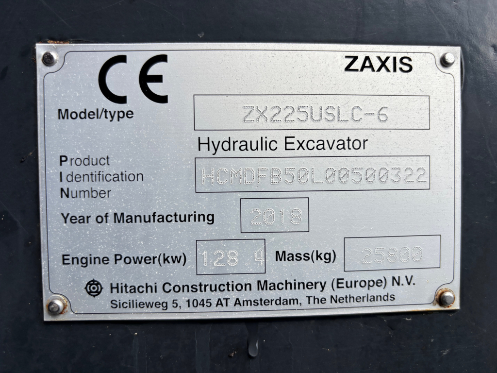 HITACHI ZAXIS225USLC-6 + GREASE + HEATER + INDEXATOR R8 + LEICA 3D kuva 17
