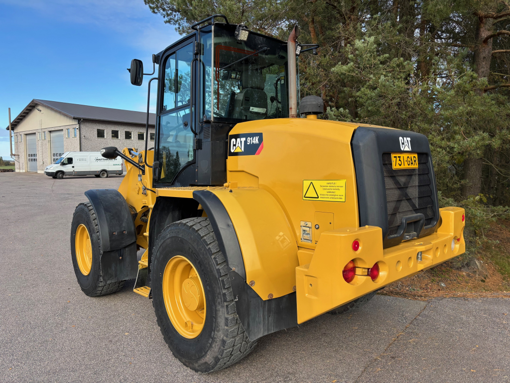 CATERPILLAR 914K + VOLVO SNABBKOPPLING + YTTERLIGARE HYDRAULIK + FETT + LUFTKONDITIONERING kuva 2