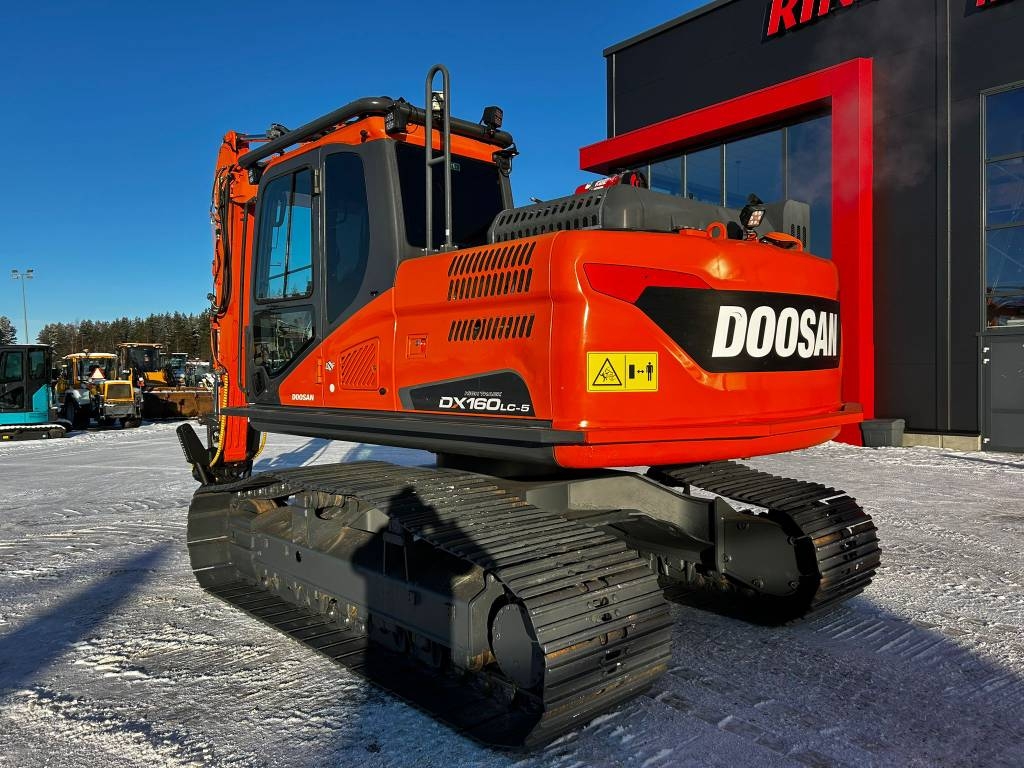 دوسان DX160LC-5 HT / مارتيني، سخان، شحم! kuva 9