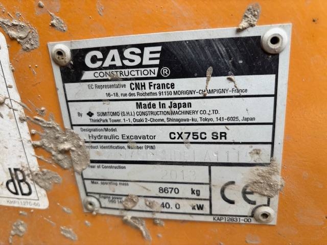 CASE CX75 / Myyty, Verkauft kuva 7