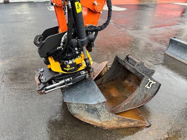Hitachi ZX 55 U-6 / Engcon + Pliers, Grease, 3 Buckets kuva 10