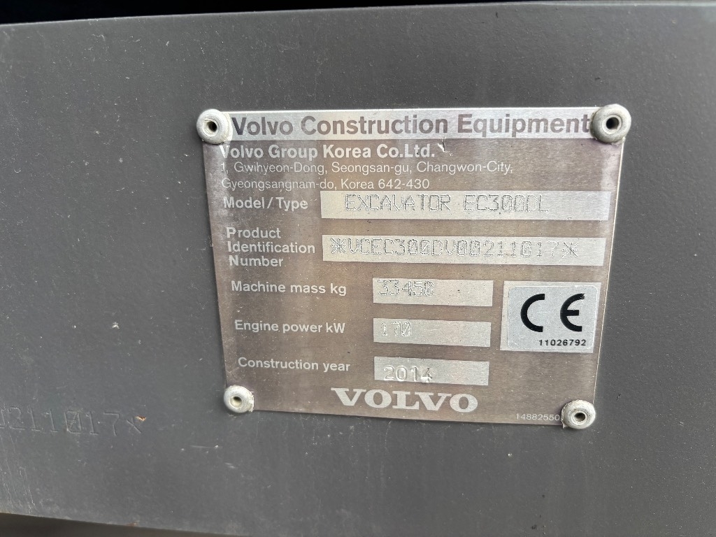 Volvo EC 300 D / Piso inferior nuevo, 3D, Rotador, Cuchara kuva 9