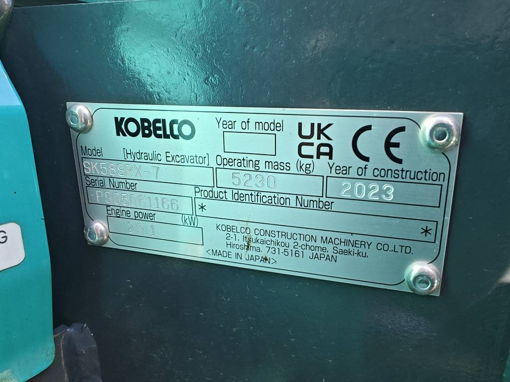 Kobelco SK 58 SRX-7 kuva 15