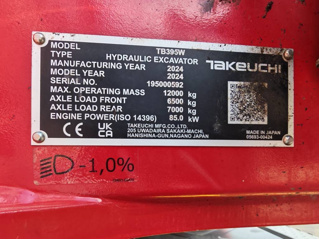 Takeuchi 395W kuva 18