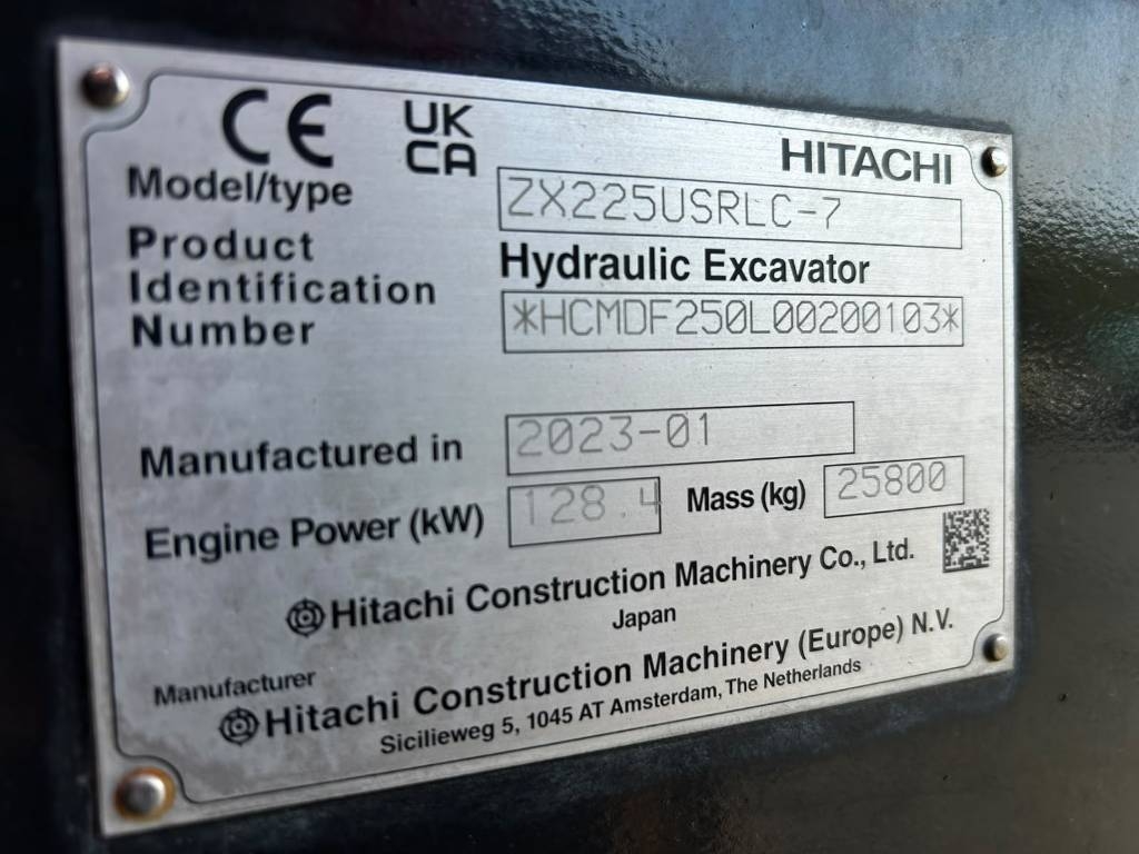 Hitachi ZX 225 US R LC-7 / V etapp, madalad tunnid kuva 20
