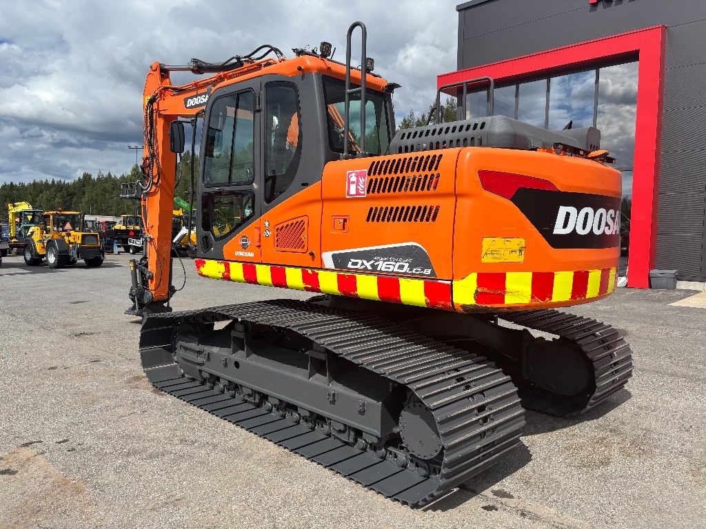 Doosan DX 160 LC / Tentas, 3 kaušai, Naujos grandinės! kuva 3