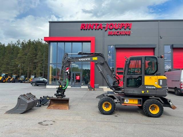 Volvo EW 60 E / Plandeka+szczypce, 4 akcesoria, DOSKONAŁE !!!!