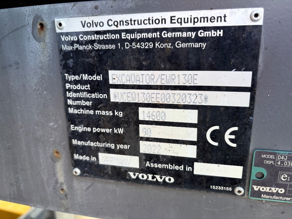 Volvo EWR 130 E / Muy bien equipado, StageV kuva 10