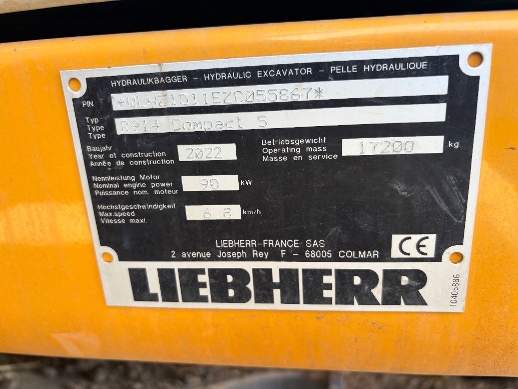 Liebherr R 914 Comp / Rotador, Grasa, Calentador kuva 2